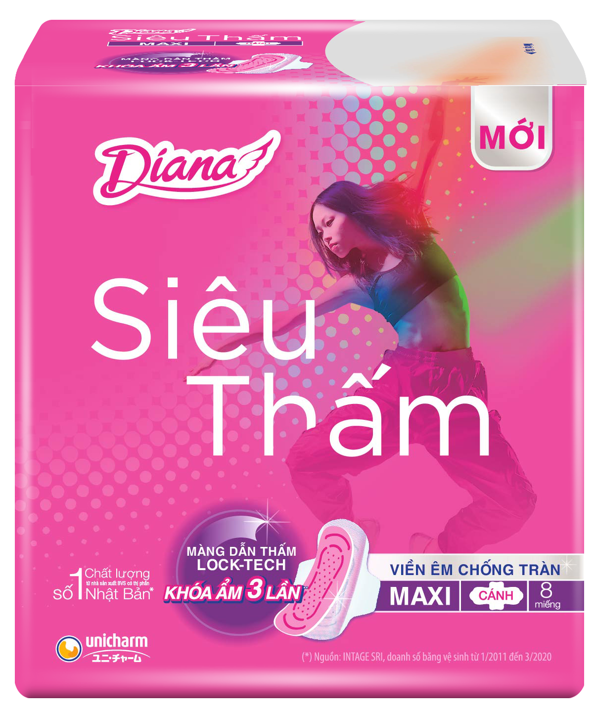 Diana Siêu Thấm Maxi Cánh
